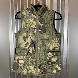 Old navy leaf print vest - XXL 16